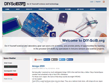 Tablet Screenshot of diy-scib.org